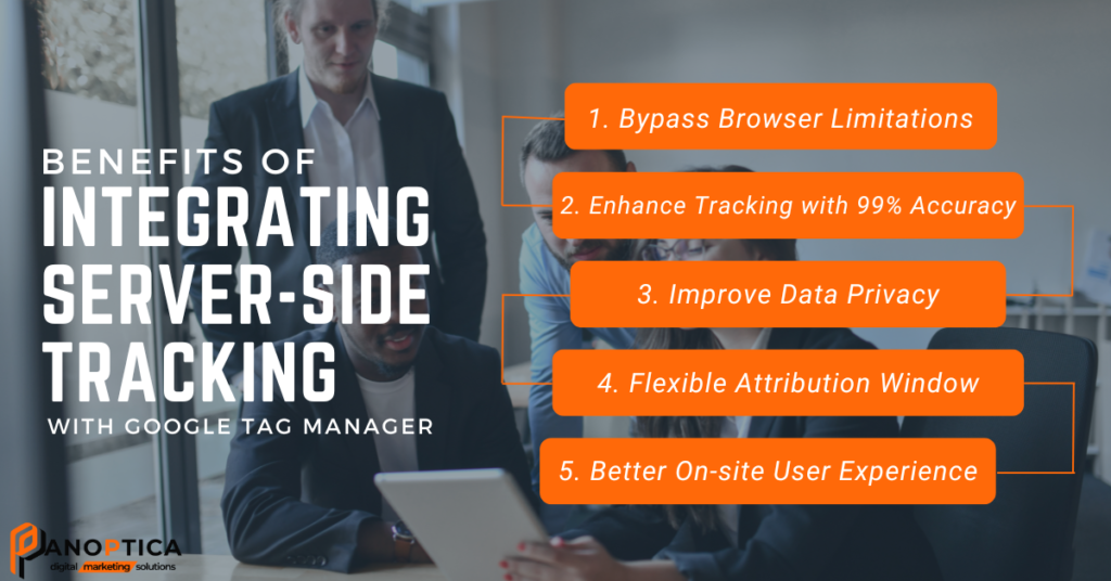 Benefits of Integrating server-side tracking with Google Tag Manager